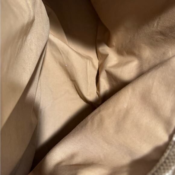 Tod's Straw‎ Woven Tote Bag with Dustbag Beige White Rope Handles Large Size - Picture 7 of 11